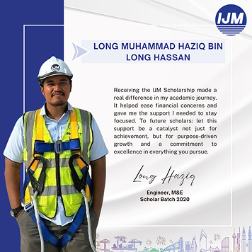 Scholarship testimonial 5